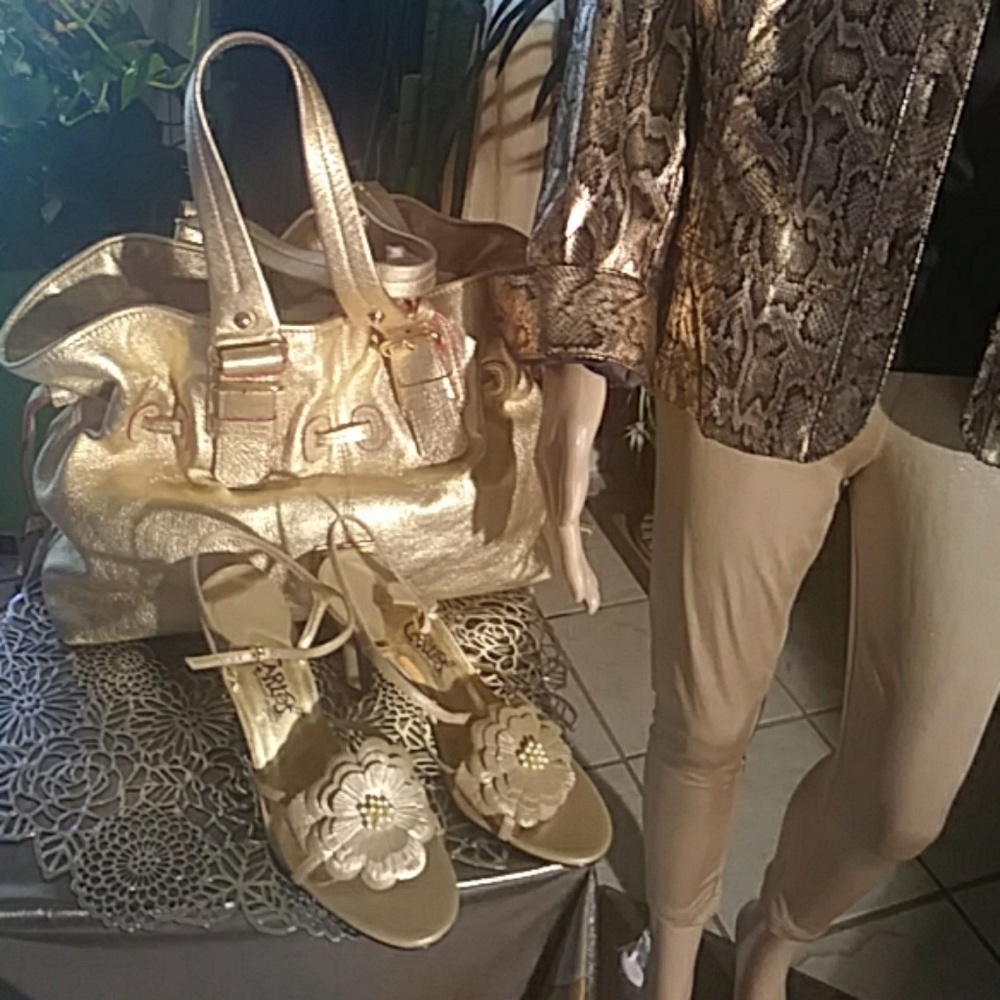 Birch Hill *FINAL SALE ***NEW**Metallic faux python jacket.💋 - Picture 8 of 8